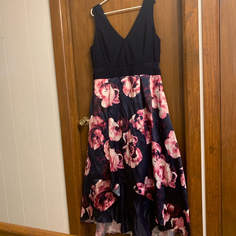 Plus size high low floral dress NWT